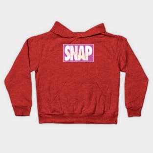 Snap Comic PURPLE Kids Hoodie